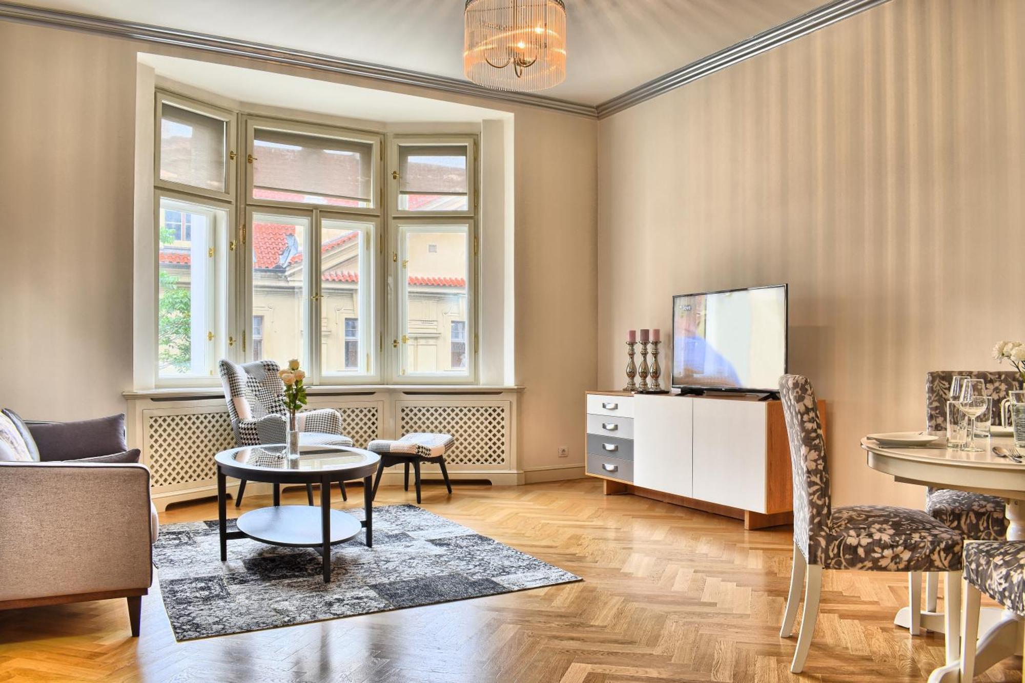 Milosrdnych Apartments Praga Exterior foto