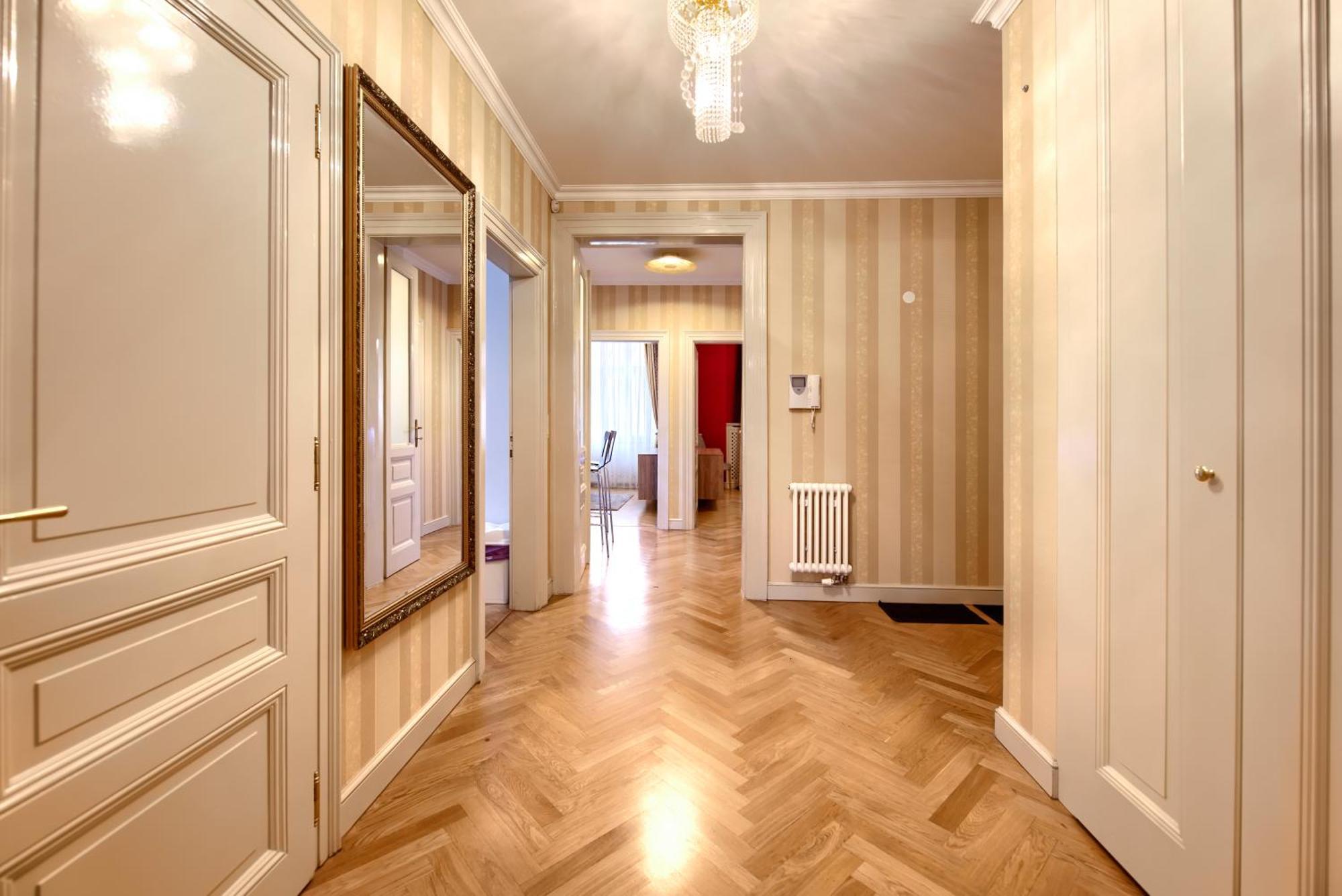 Milosrdnych Apartments Praga Habitación foto