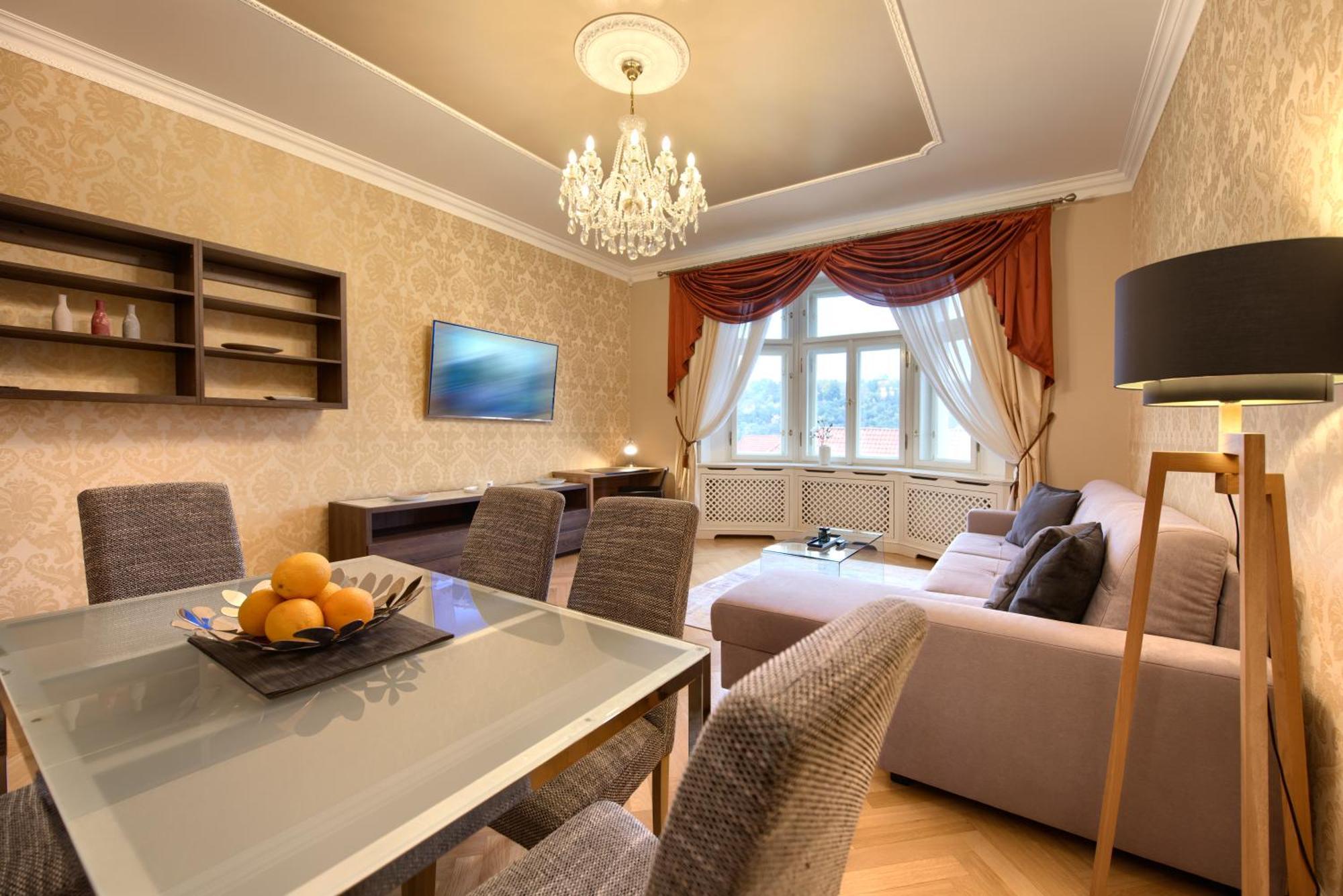 Milosrdnych Apartments Praga Habitación foto